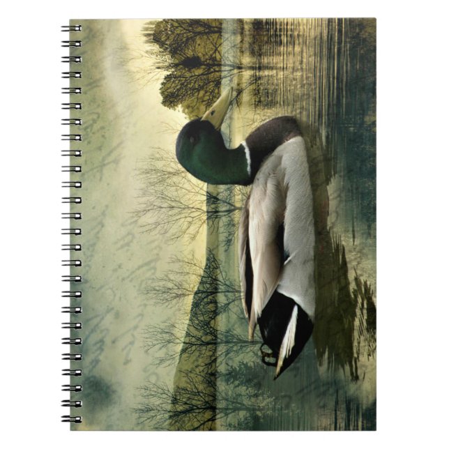 Cuaderno Postal maleada vintage (Frente)