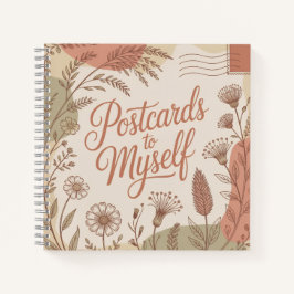 Cuaderno Postcards to Myself - Self Care Journal