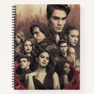 Cuaderno Poster de cráneo de Riverdale Deer