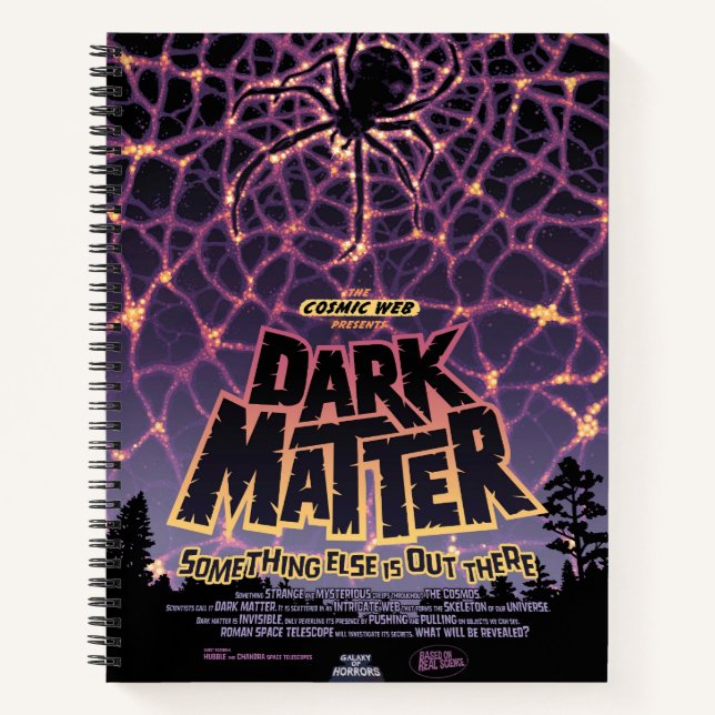 Cuaderno Poster de Dark Matter. (Anverso)