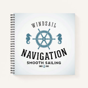 Cuaderno Poster de navegación de windsurf