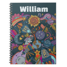 Póster de nombre de espacio personalizado para niñ