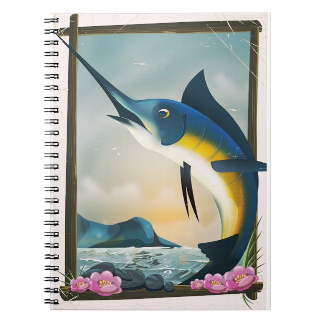 Cuaderno Póster de pesca (Frente)