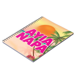 Cuaderno Póster de vacaciones de Ayia Napa