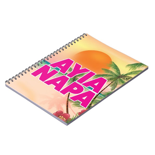 Cuaderno Póster de vacaciones de Ayia Napa (Lado Izquierdo)