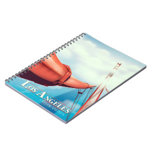 Cuaderno Poster de Vacaciones de La "ciudad de los Ángeles"