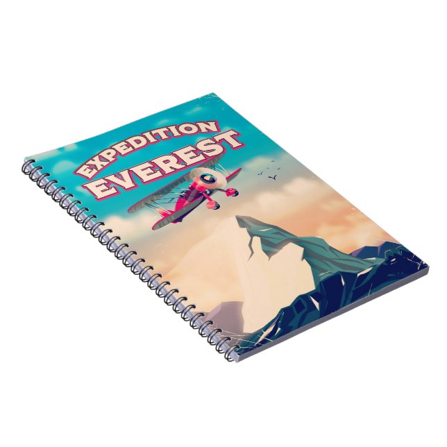 Cuaderno Póster de viaje Expedición Everest (Lado Derecho)