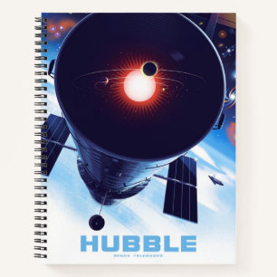 Cuaderno Poster del telescopio espacial Hubble.