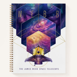 Cuaderno Poster del Telescopio Espacial James Webb.