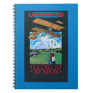 Cuaderno Poster excesivo Grahame-Blanco y plano del