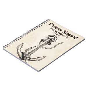 Cuaderno Póster náutico de Prince Rupert, Columbia Británic