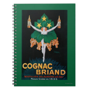 Cuaderno Poster promocional de Briand del coñac