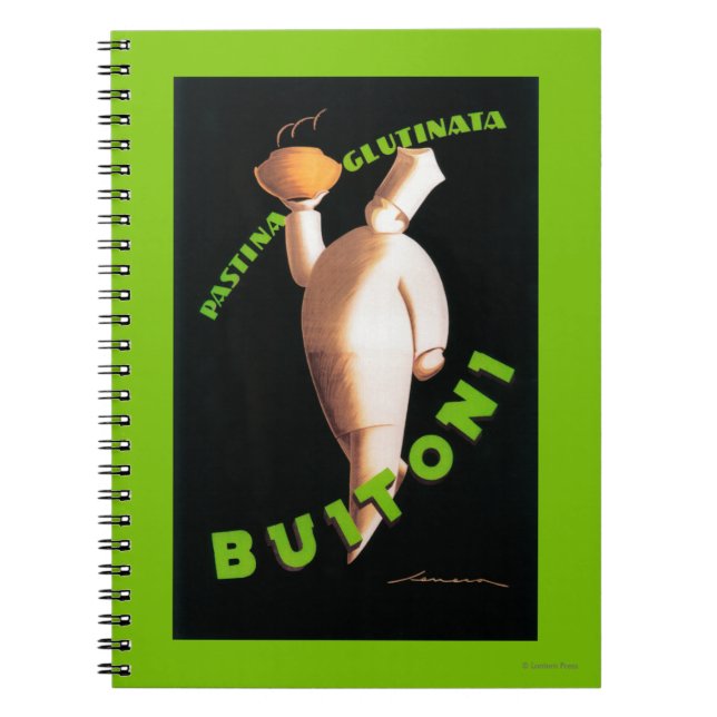 Cuaderno Poster promocional de Buitoni Pasta (Frente)