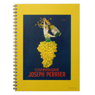 Cuaderno Poster promocional de José Perrier Champán