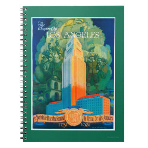 Cuaderno Poster Promocional de Los Ángeles