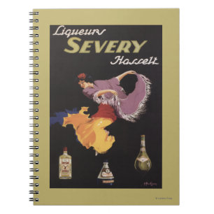 Cuaderno Poster promocional de Severy Hasselt de los