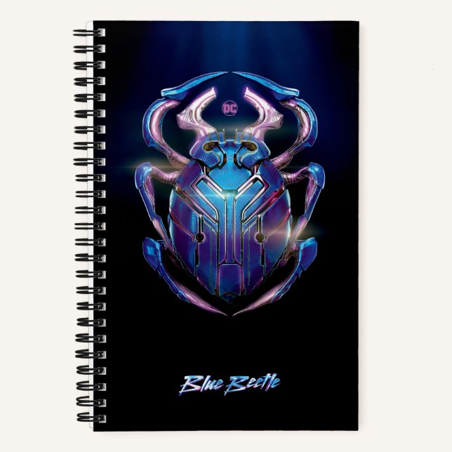 Cuaderno Poster teatral Blue Beetle Scarab (Anverso)
