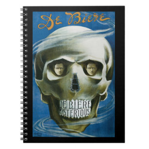 Cuaderno Póster vintage de magia, De Biere el Misterioso