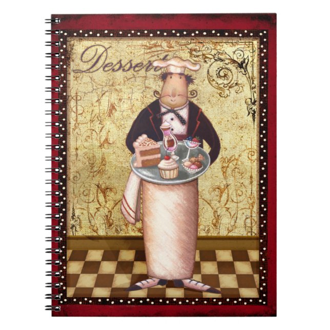 Cuaderno Postre del cocinero (Frente)