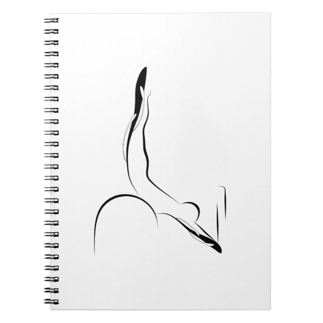 Cuaderno postura de Pilates (Frente)