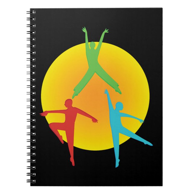 Cuaderno Posturas de Baile (Frente)