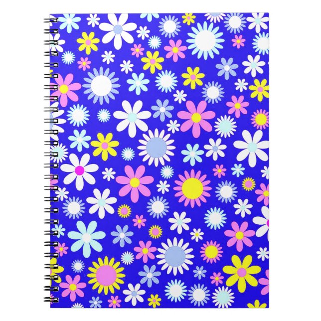 Cuaderno Potencia de las flores azules (Frente)