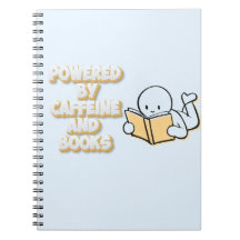 Cuaderno Potenciado por Cafeína y Libros