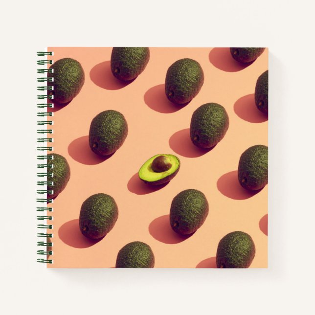 Cuaderno Potrait aguacate (Anverso)