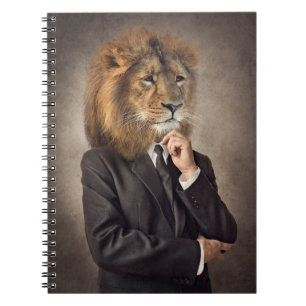 Cuaderno Potrait de un león