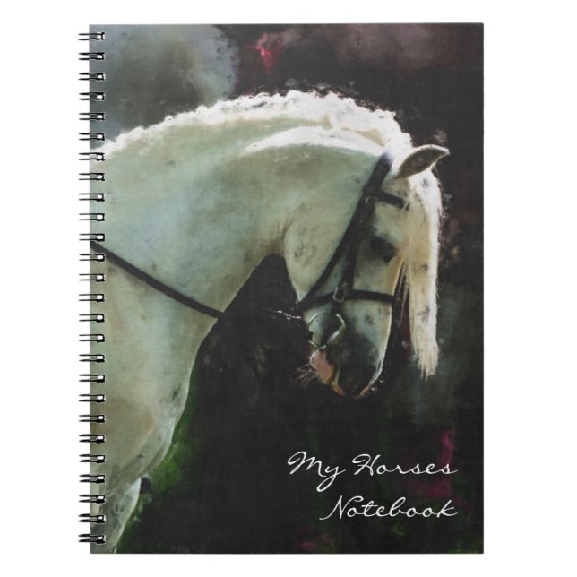 Cuaderno Potro gris de la demostración (Frente)