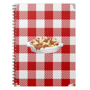 Cuaderno poutina de plaid