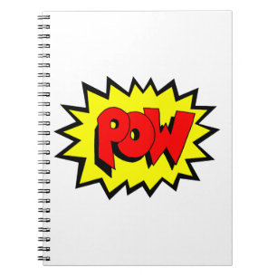 Cuaderno POW - Arte pop del libro de historietas