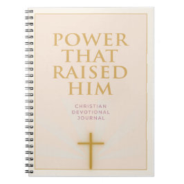 Cuaderno Power That Raised Him Christian Easter 2026