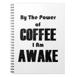Cuaderno PowerofCOFFEE