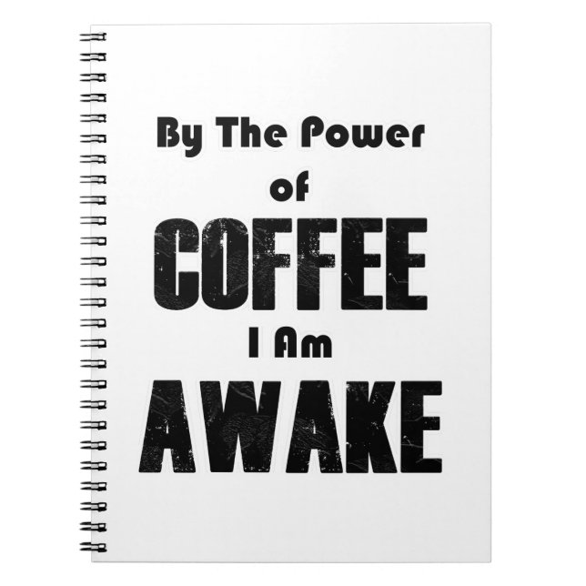 Cuaderno PowerofCOFFEE (Frente)