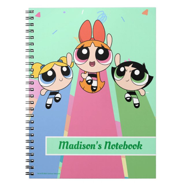 Cuaderno Powerpuff Girls Fly High (Frente)
