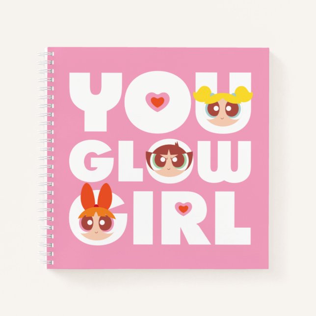 Cuaderno Powerpuff Girls: You Glow Girl (Anverso)