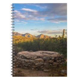 Cuaderno Pozo de Piedra Rústico del Desierto
