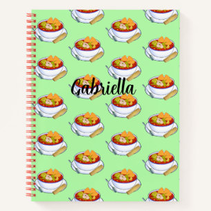 Cuaderno Pozole Rojo De Pollo Mexicano