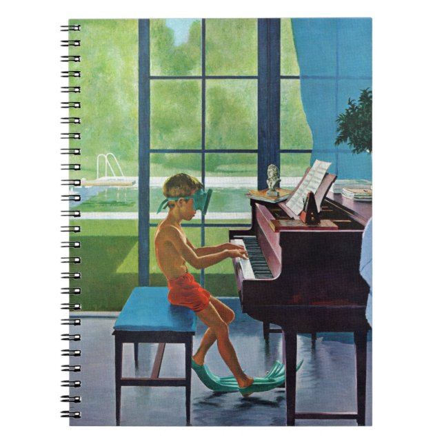 Cuaderno Práctica del piano del Poolside (Frente)