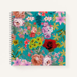 Cuaderno Práctica floral elegante
