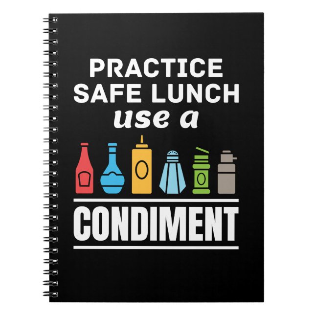 Cuaderno Practicar el almuerzo seguro Utilizar una cafeterí (Frente)