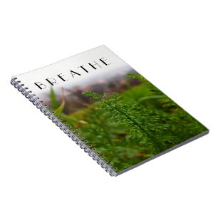 Cuaderno Pradera Botánica Verde de Primavera Pacífica