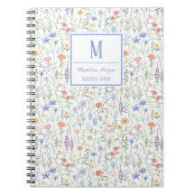 Pradera de flores silvestres coqueta personalizada