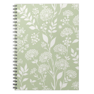 Cuaderno Prado de Diente de León Neutral - Oliva Suave