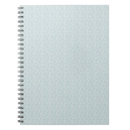Cuaderno Prado de flores silvestres azul cielo y manzanilla