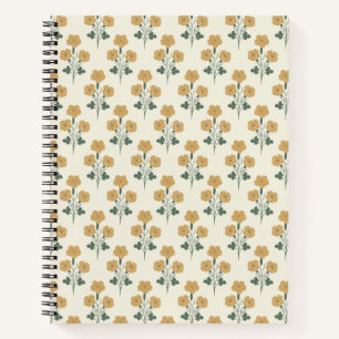 Cuaderno Prado Dorado Botánico Radiante