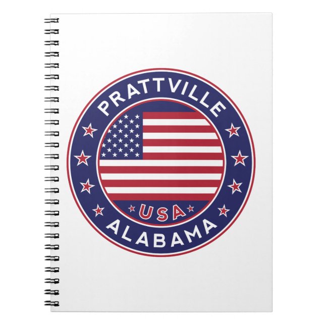 Cuaderno Prattville, Alabama (Frente)