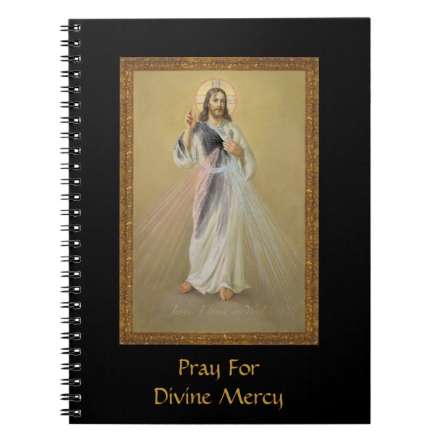 Cuaderno Pray For Divine Mercy (Frente)