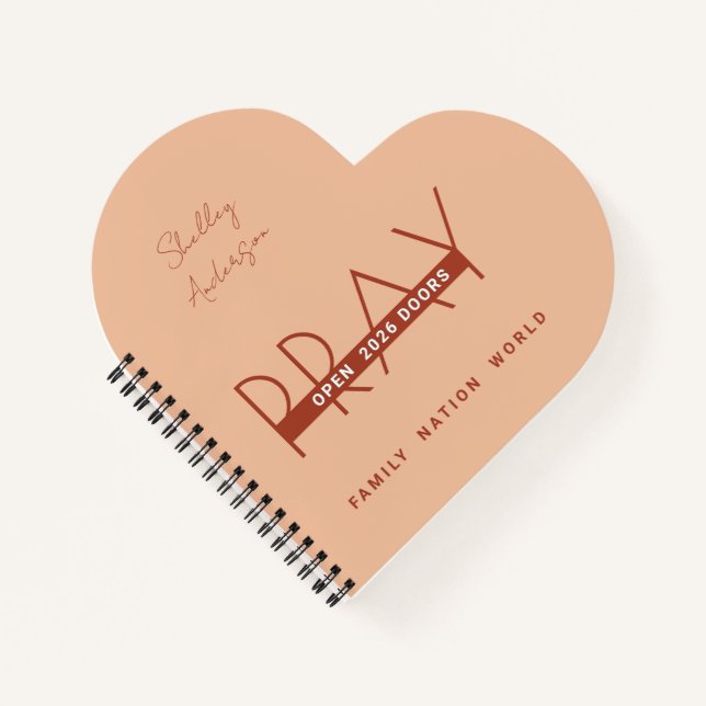 Cuaderno Pray Open Doors 2024 (Anverso)